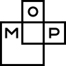 Logo MOP - Multimédia Outdoors Portugal - Publicidade SA