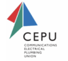 Logo Communications Electrical Plumbing Union