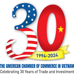 Logo American Chamber of Commerce in Vietnam