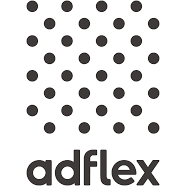 Logo adflex communications, Inc.