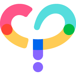 Logo Colorful Palette KK